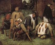 Pieter Bruegel Beggars oil painting